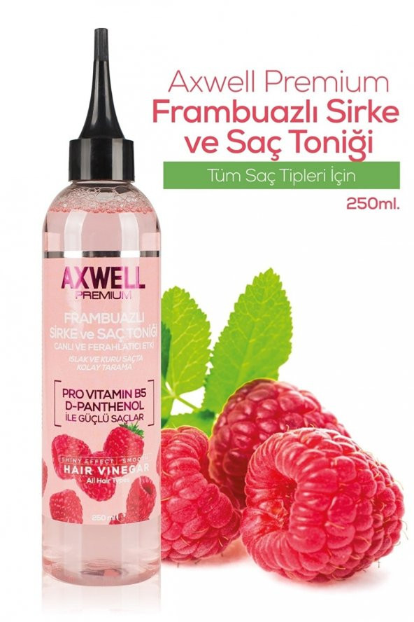 Frambuazlı Sirke & Saç Toniği 250 Ml