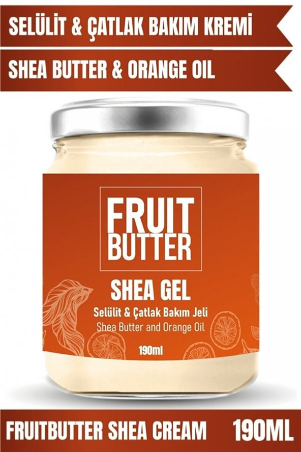 Shea Gel Selülit Ve Çatlak Bakım Jeli 190 Ml