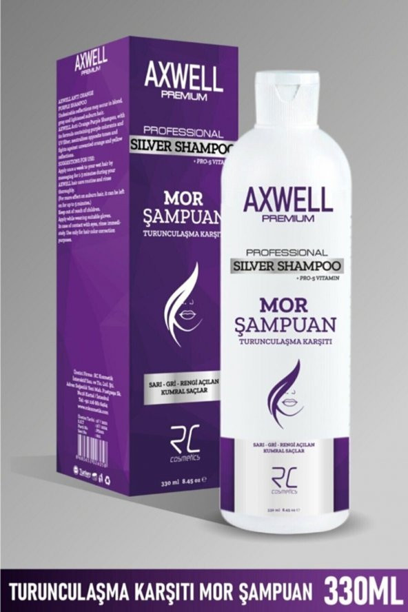 Professionel Silver Shampoo Turunculaşma Karşıtı Mor Şampuan 330ml