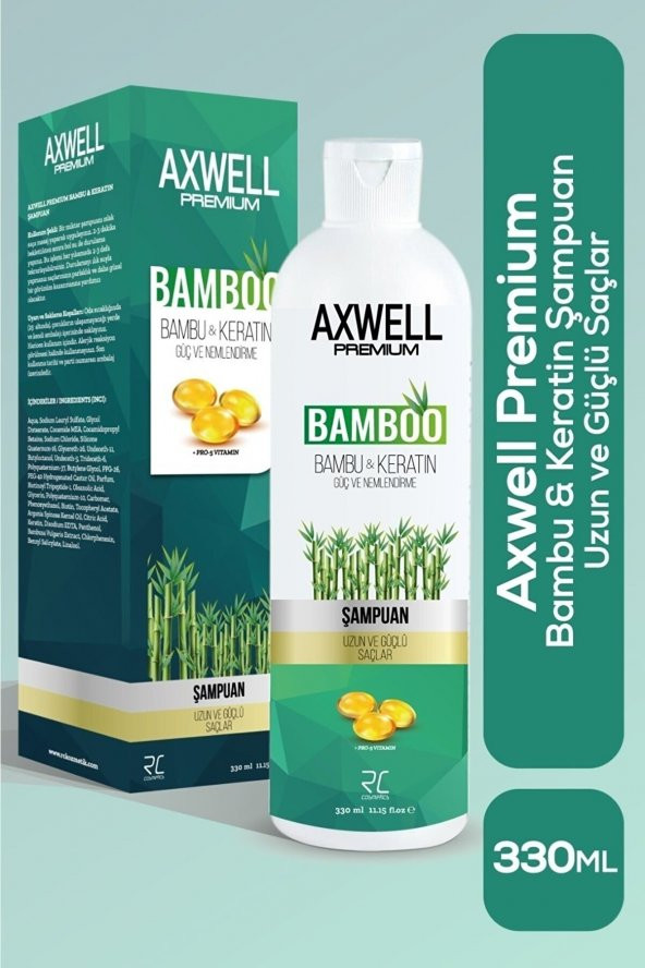 Bambu& Keratin Uzun Ve Güçlü Saç Bakım Şampuanı- 330ml