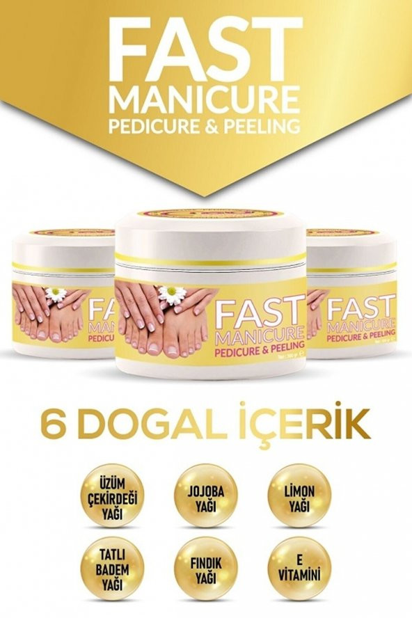 60 Saniyede Kolay Manikür& Pedikür Peeling 300gr - 2