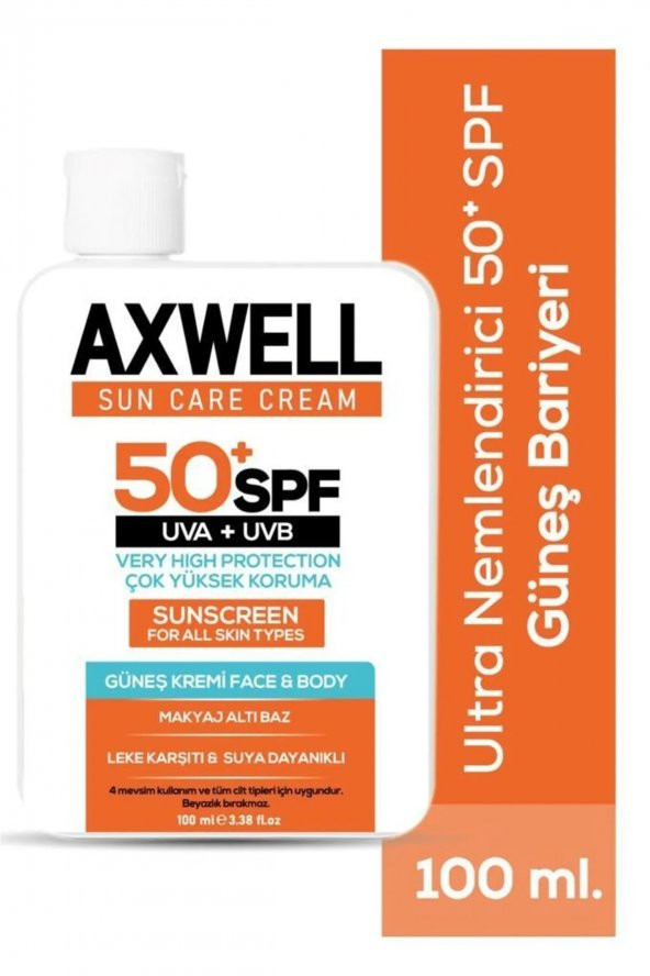 Sun Care Cream Leke Karşıtı Güneş Kremi Çok Yüksek Koruma 50+ Spf 100ml