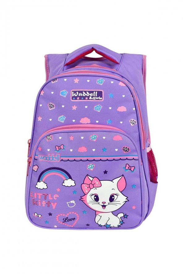 Waddell Little Kitty İlkokul Çantası ve Beslenme Çantası 6005 - 2