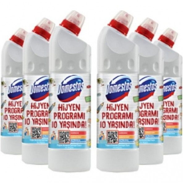 Domestos Çamaşır Suyu Karbeyazı 750 Ml x 6 Adet - 2