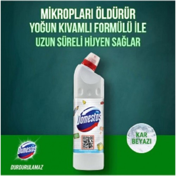 Domestos Çamaşır Suyu Karbeyazı 750 Ml x 6 Adet - 4