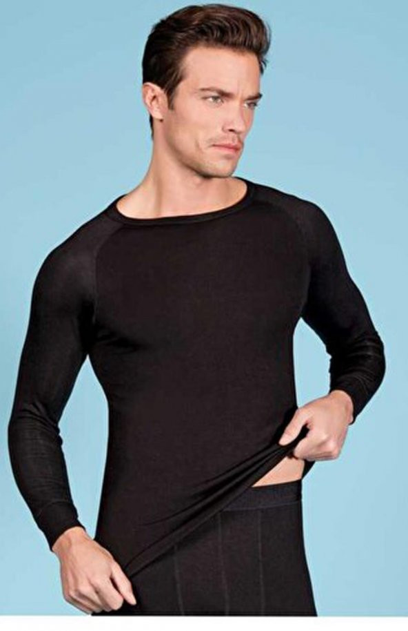 Kışlık Uzun Kol Termal Tek Üst Berrak-757 - 3