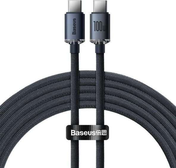 Baseus Crystal Shine 1.2m 100 W Type-C Hızlı Şarj Kablosu Outlet