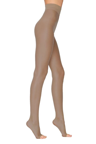 Penti Dekolte Parmaksız Külotlu Çorap - 3