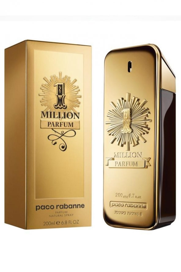 Paco Rabanne One Million Parfum EDP 200 ml Erkek Parfüm