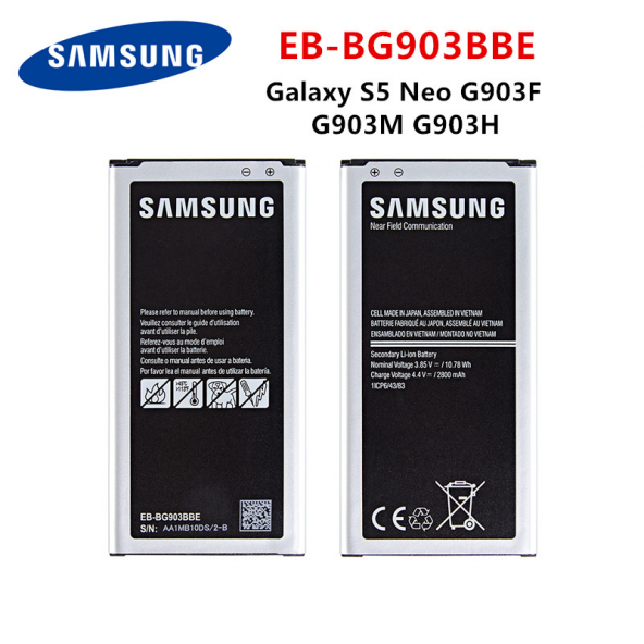 Samsung Galaxy G900H EB-BG900BBE EB-BG900BBU EB-BG900BBC Garantili 2800mAh Pil Batarya