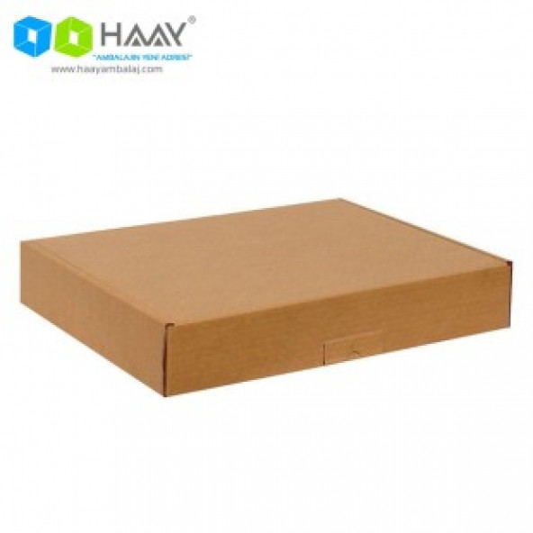 HAAY AMBALAJ 41x30x7cm Notebook Kutusu - Kraft ( 2 adet)