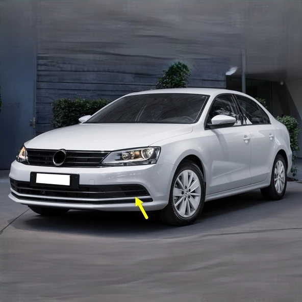 VW Jetta 2015-2018 Ön Tampon Sol Sis Farı Kapağı Sissiz 5C6853665H