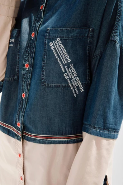 PANTOLON TUNİK TENCEL TAKIM - Lyocell Haki Tint - 3