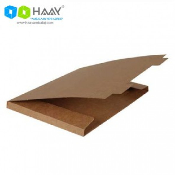 HAAY AMBALAJ 35x26,5x2cm Tablo Kutusu - Kraft ( 3 ADET) - Resim 2