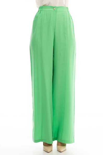 SPOR DİKİŞLİ PANTOLON - Yeşil - 4