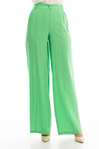 SPOR DİKİŞLİ PANTOLON - Yeşil - 5