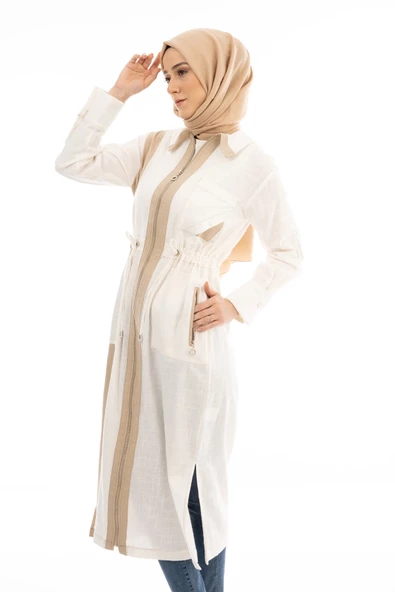 KETEN KAP - Camel/Ekru - 5