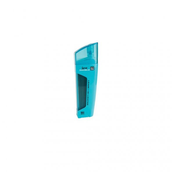 Serve Double 0.7 mm Mavi - Min & Fosforlu Kalem