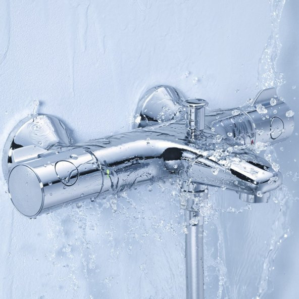 Grohe Grohtherm 800 Termostatik Banyo Bataryası - 34576000 - 3
