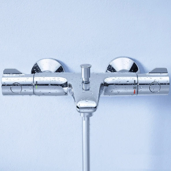 Grohe Grohtherm 800 Termostatik Banyo Bataryası - 34576000 - 2