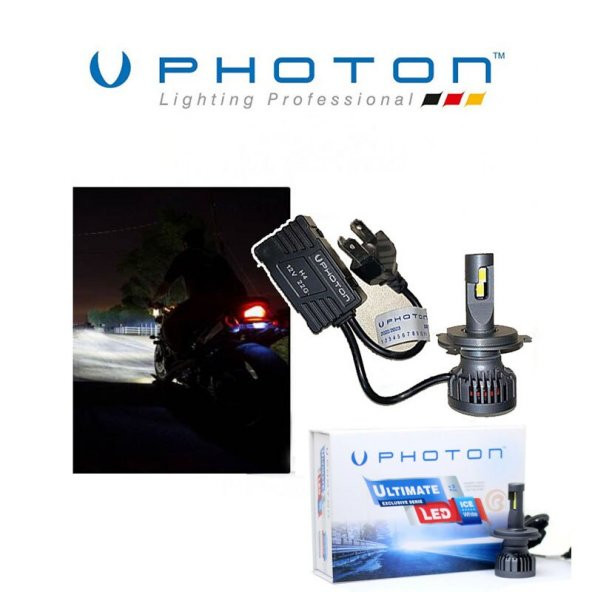 Photon ULTIMATE H4 Led - 1 Adet Motorsiklet İçin
