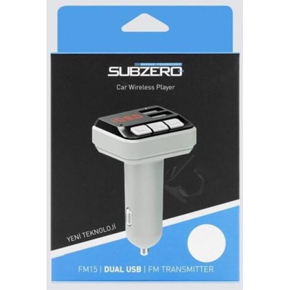 Subzero FM15 Bluetooth/USB FM Transmitter - 2
