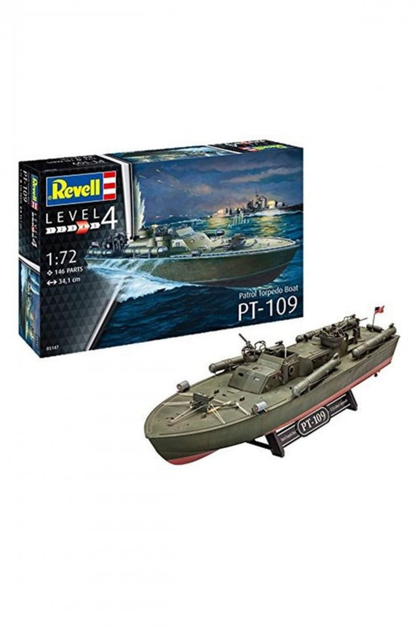 Maket Seti Patrol Torpedo Boat Pt-109 65147