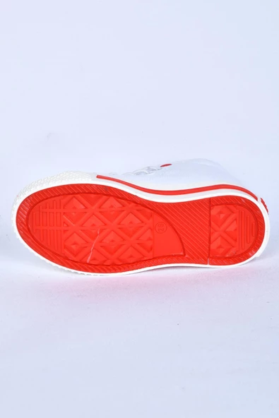 Lee Cooper LC-30054 Beyaz Erkek Çocuk Spor Ayakkabı - 4