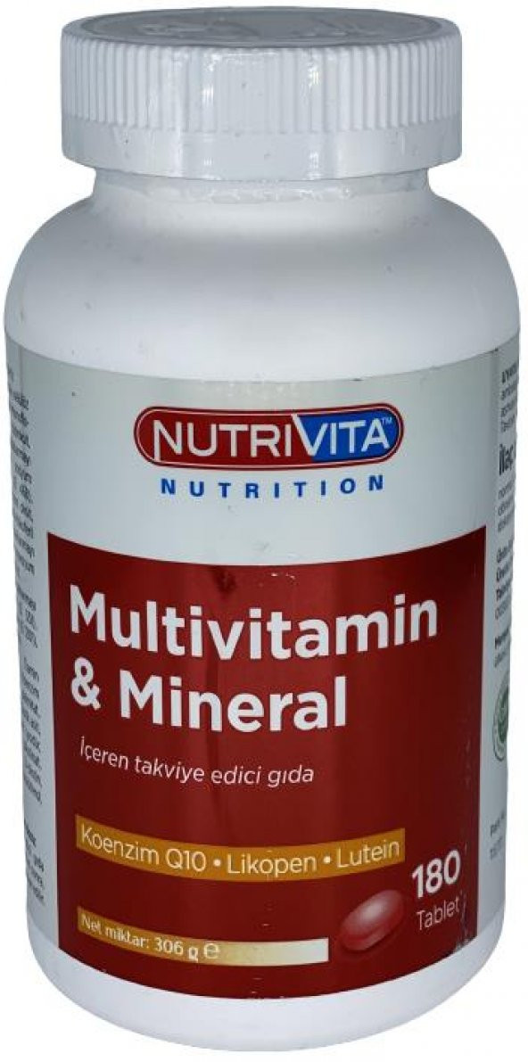 Nutrivita Nutrition Multivitamin Mineral 180 Tablet