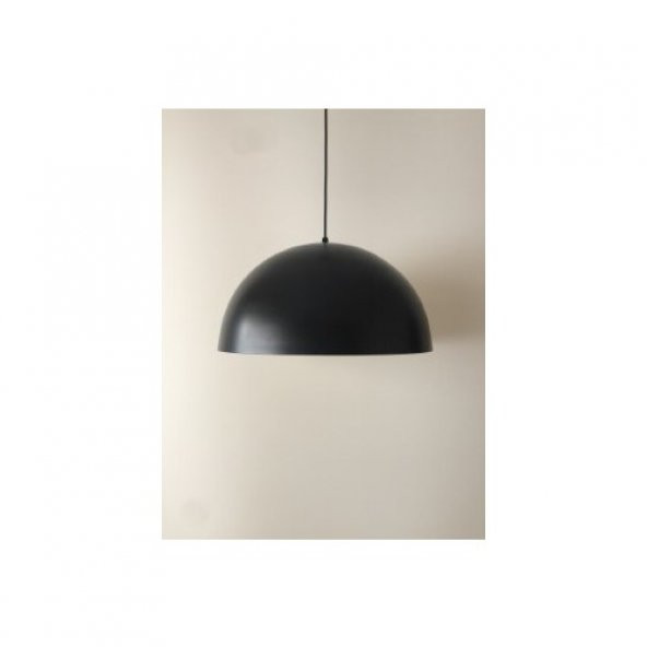 Mylight Metal Sarkıt Siyah Içi Sarı 40 cm Cap