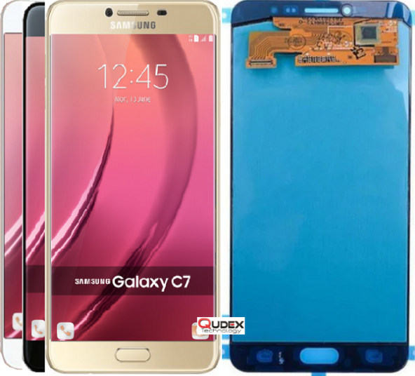 Samsung Galaxy C7 (Sm-C7000) Lcd Ekran Dokunmatik