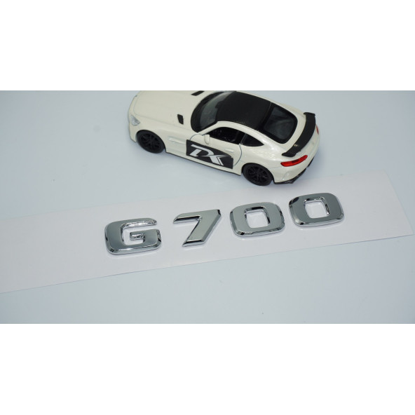 DK Tuning G 700 Bagaj Krom ABS 3M 3D Yazı Logo Benz İle Uyumlu - 2
