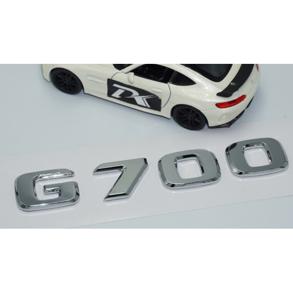 DK Tuning G 700 Bagaj Krom ABS 3M 3D Yazı Logo Benz İle Uyumlu - 3