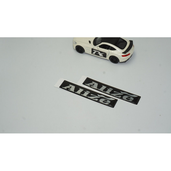 Renault Alize Logo 3M 3D Damla Silikon Torpido Bagaj Çamurluk Logo Amblem Arma - 2