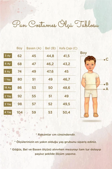 Çakmaktaş Bambam Erkek Çocuk Kostüm - 3