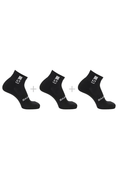Salomon LC2086600 Everyday Ankle 3-Pack Unisex Çorap - 1