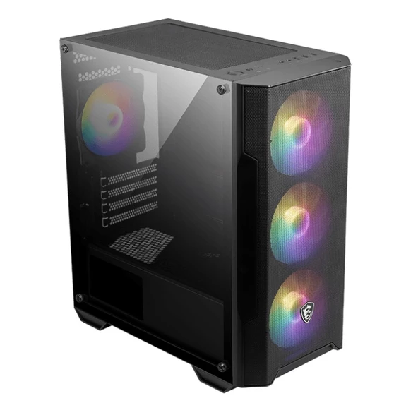 MSI MAG FORGE M100A D60 600W 80+ Bronze mATX Kasa - Resim 2