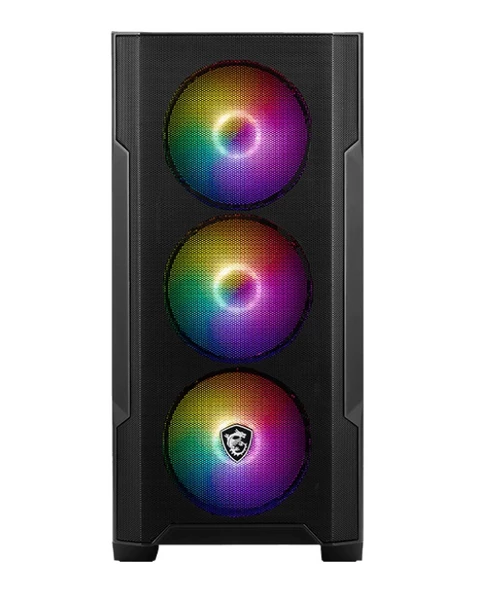 MSI MAG FORGE M100A D60 600W 80+ Bronze mATX Kasa - Resim 3