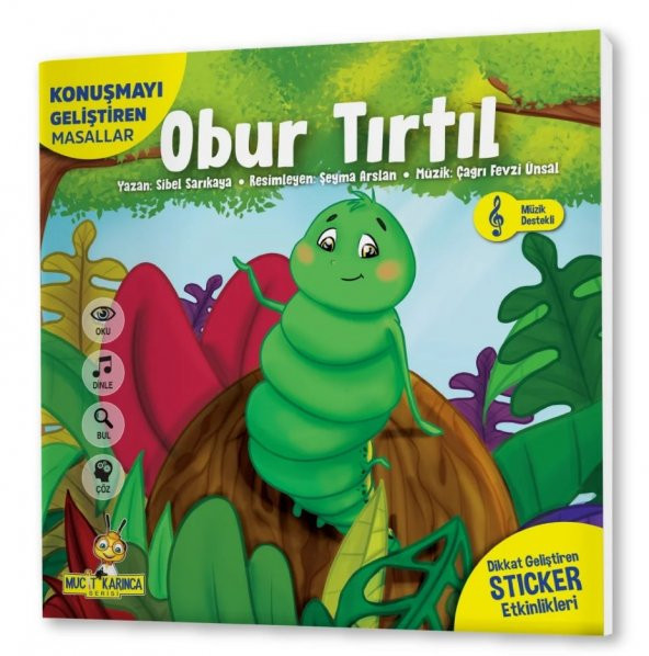 2+ Yaş Uyku Öncesi Şarkılı Konuşmayı Geliştiren Masallar Serisi - Yükselen Zeka - 2