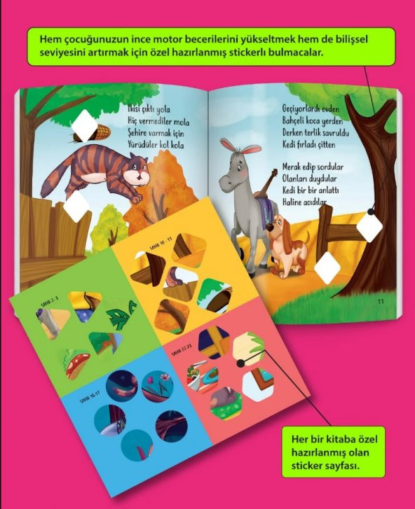 2+ Yaş Uyku Öncesi Şarkılı Konuşmayı Geliştiren Masallar Serisi - Yükselen Zeka - 6