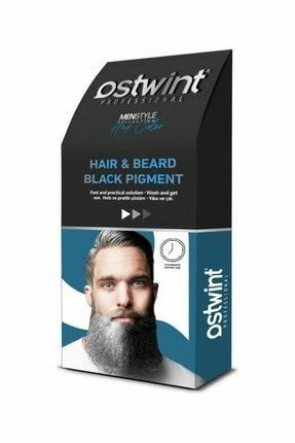 Ostwint Saç Sakal Siyah Pigment Şampuanı 25 ml 10'lu