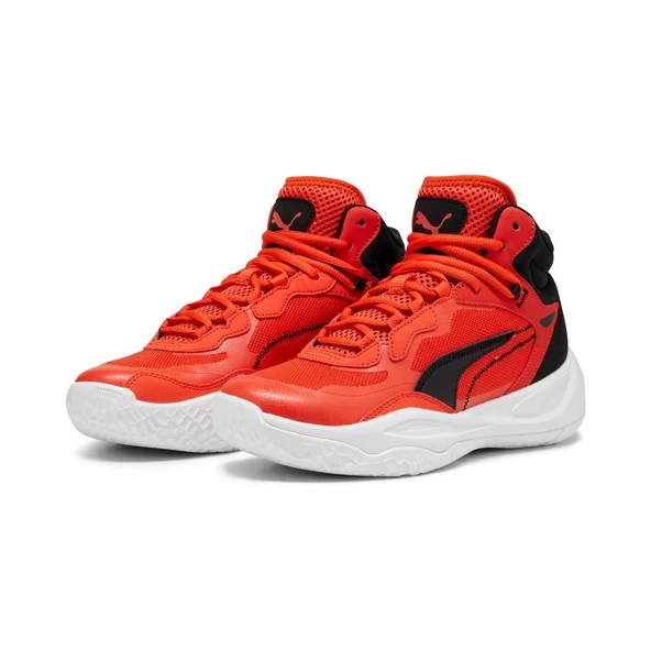 Puma 37833012 Playmaker Pro Mid Jr Çocuk Basketbol Ayakkabısı