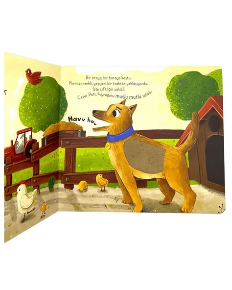 İlk Dokun Hisset Kitabım Çiftliğe Dokun - Resim 2