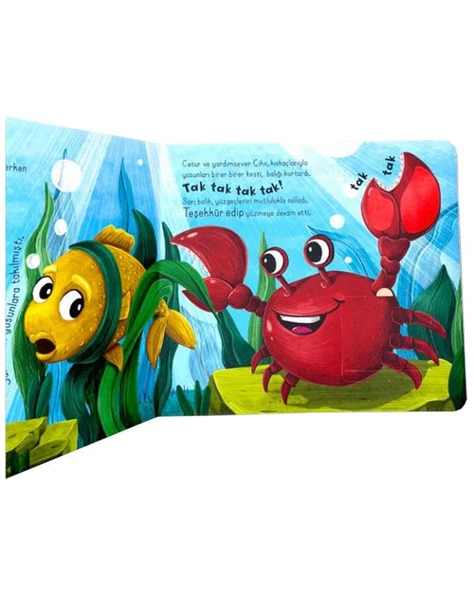 İlk Dokun Hisset Kitabım Okyanusa Dokun - Resim 3