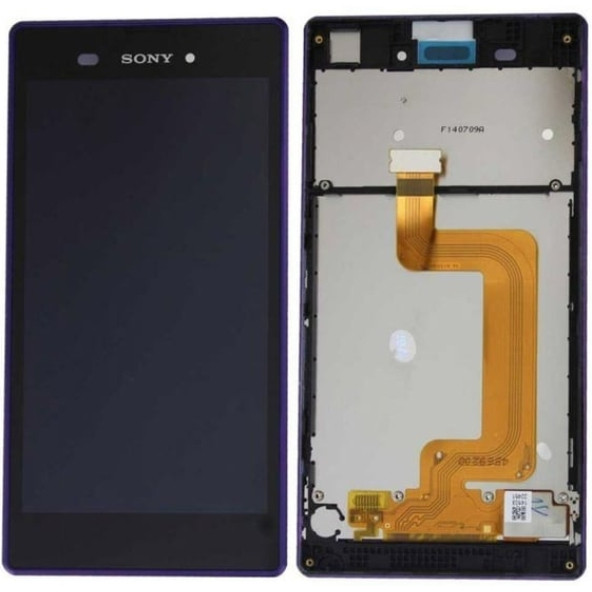 Sony Xperia T3 Lcd Ekran Siyah Dokunmatik Ekran Çıtalı ürün görseli 1