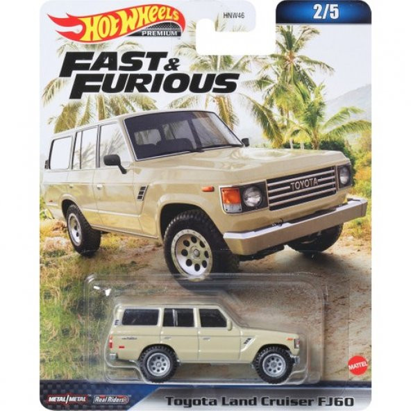 Hot Wheels Fast & Furious Premium Toyota Land Cruiser FJ60 HNW53 ürün görseli 1