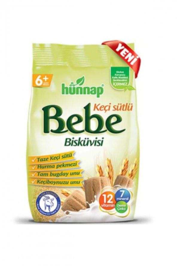 Keçi Sütlü Bebe Bisküvisi 200gr