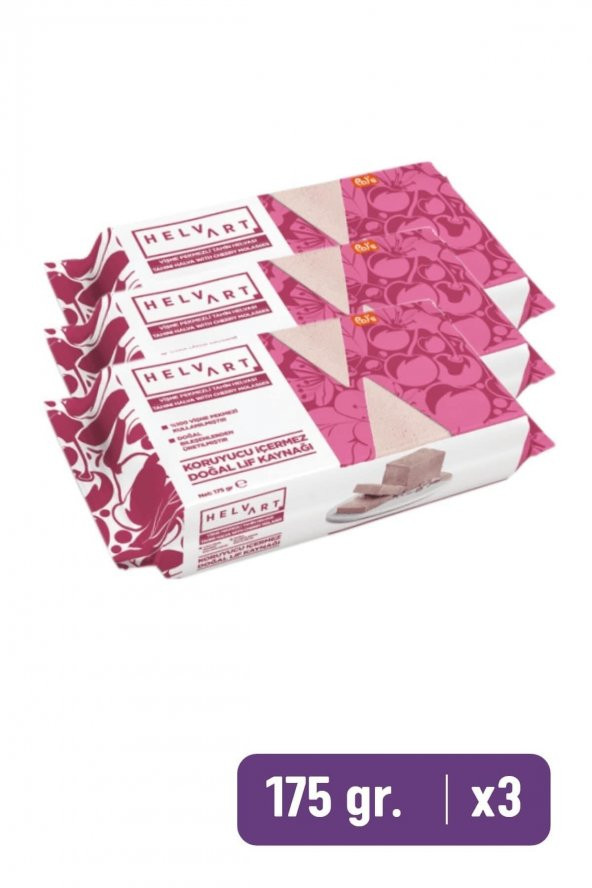 3lü Helvart Vişne Pekmezli Helva(175 Gr)