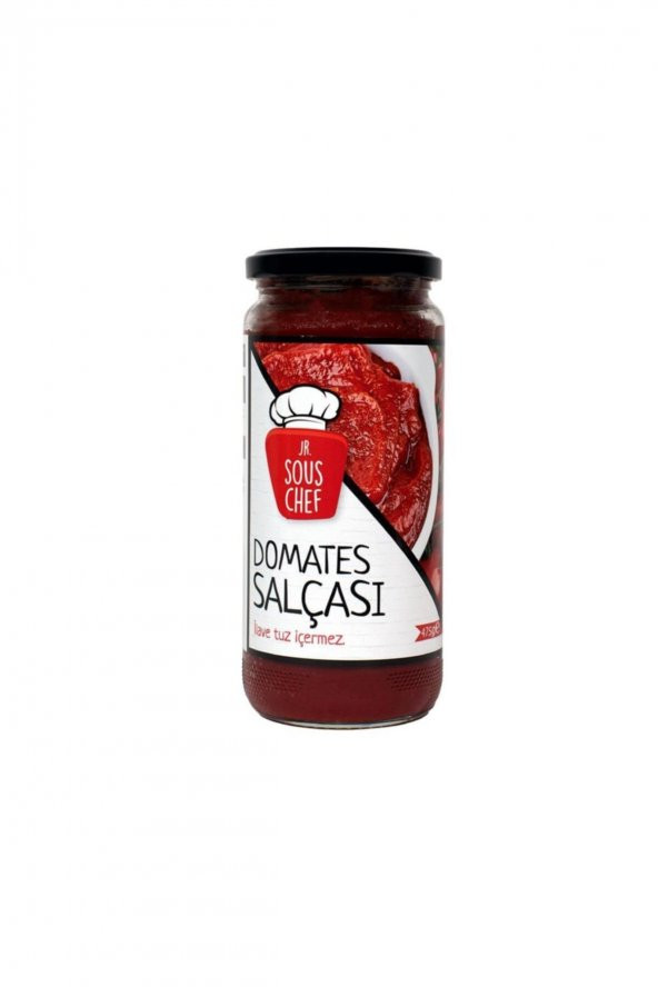 Jr. Sous Chef Domates Salçası İlave Tuz İçermez 475 Gr