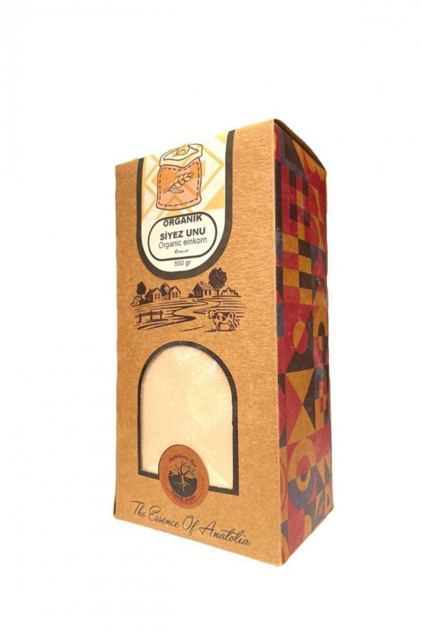 Organik Siyez Unu taş Değirmen 550gr